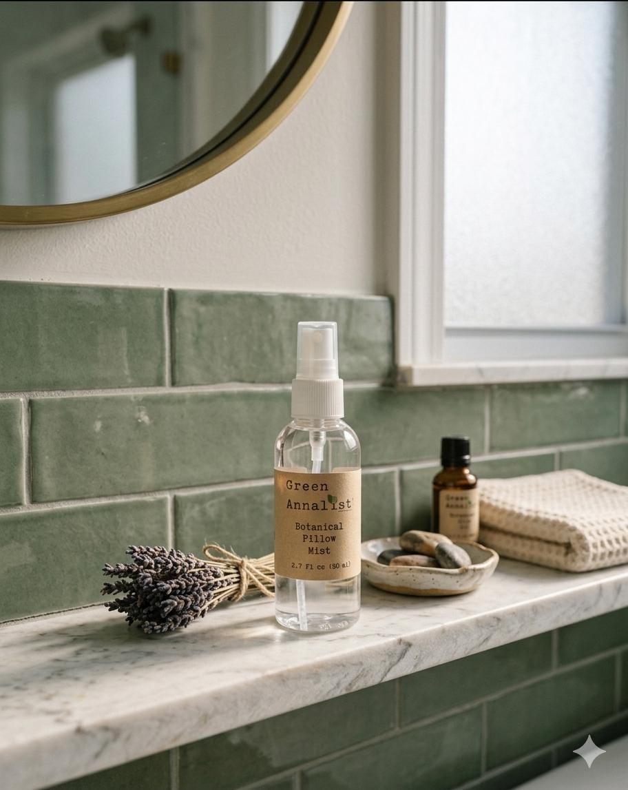 Botanical Pillow Mist | Sleep Spray | Essential Oils  | Travel Size