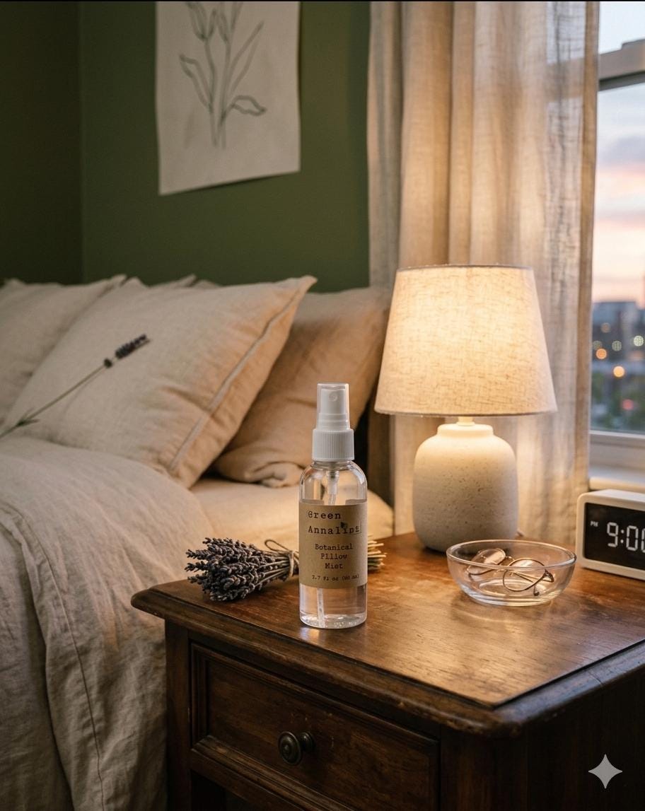 Botanical Pillow Mist | Sleep Spray | Essential Oils  | Travel Size